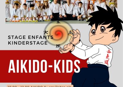 Stage Aïkido Enfants, 31 janvier, Bienne