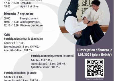 Stage Waka Sensei, 6-7 septembre, Neuchâtel