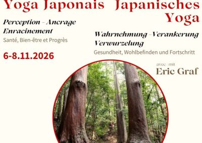Retraite japonaise, à Rüti près de Riggisberg, du 7 au 9 novembre